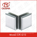 Zinc Alloy Double Side 90 Degree Glass to Glass Fixing Clamp (CR-G10)